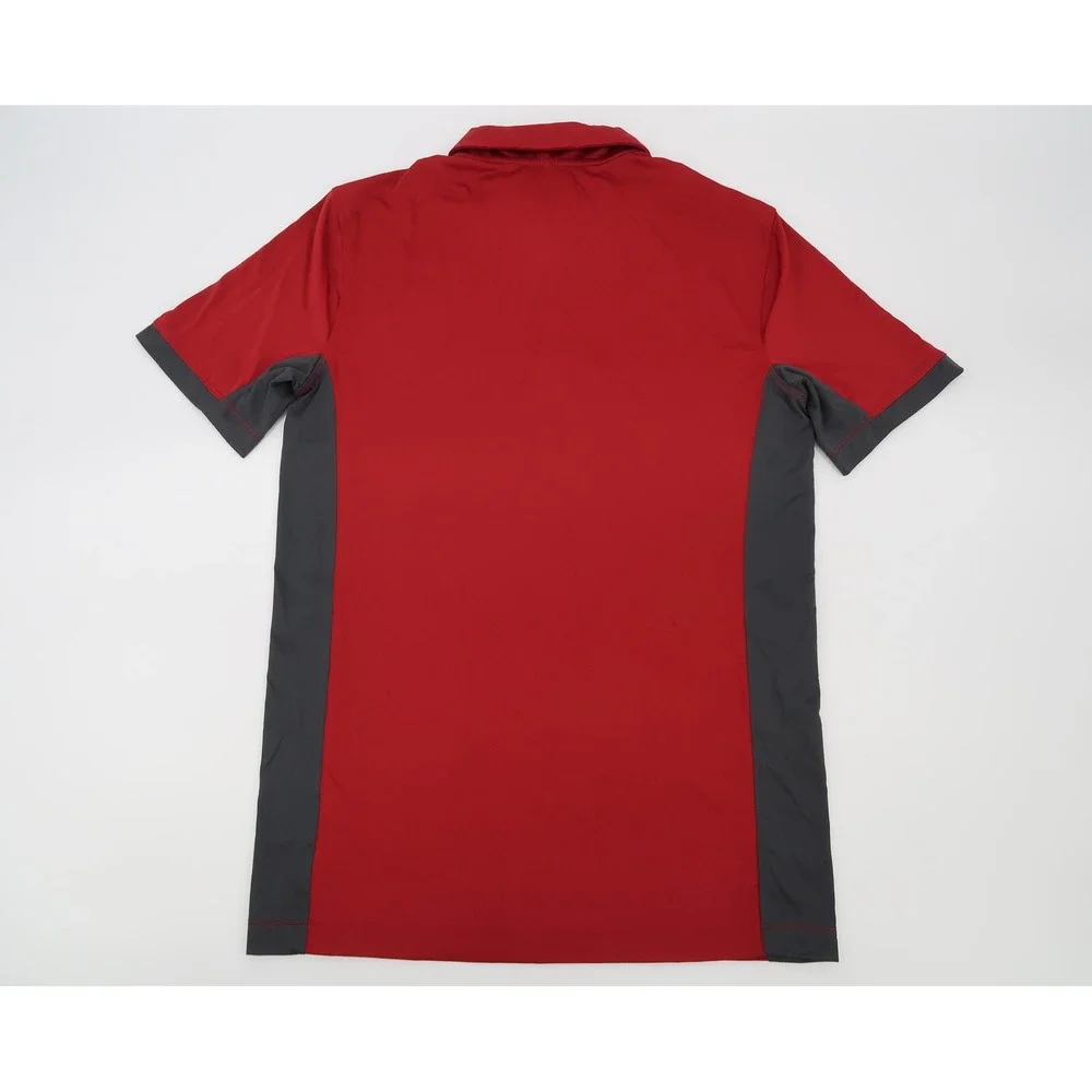 Nike Alabama Crimson Tide Polo Shirt Mens Small Performance Short‎ Sleeve